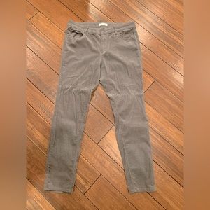 LOFT - gray - corduroy - 30 - women’s